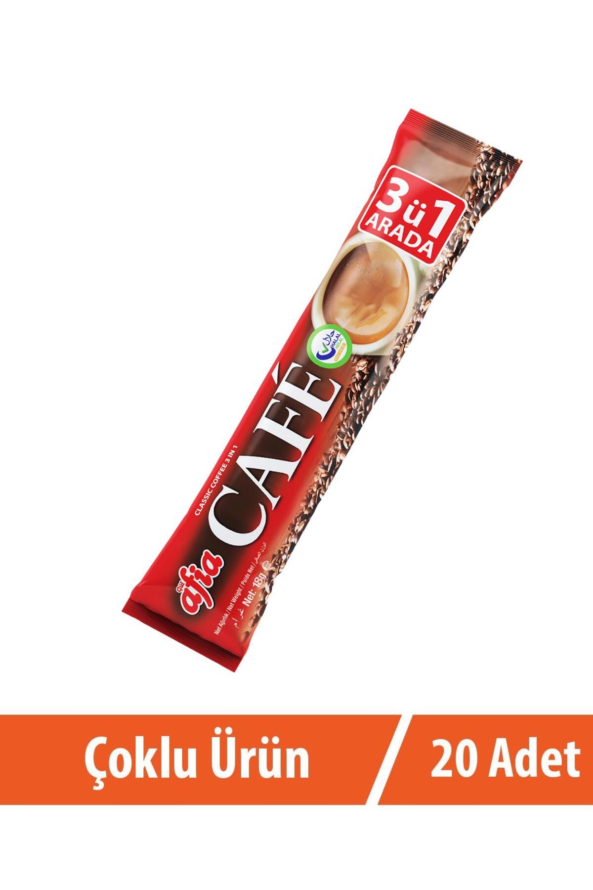 Afia 3ü 1 Arada Kahve Klasik 20x18 gr