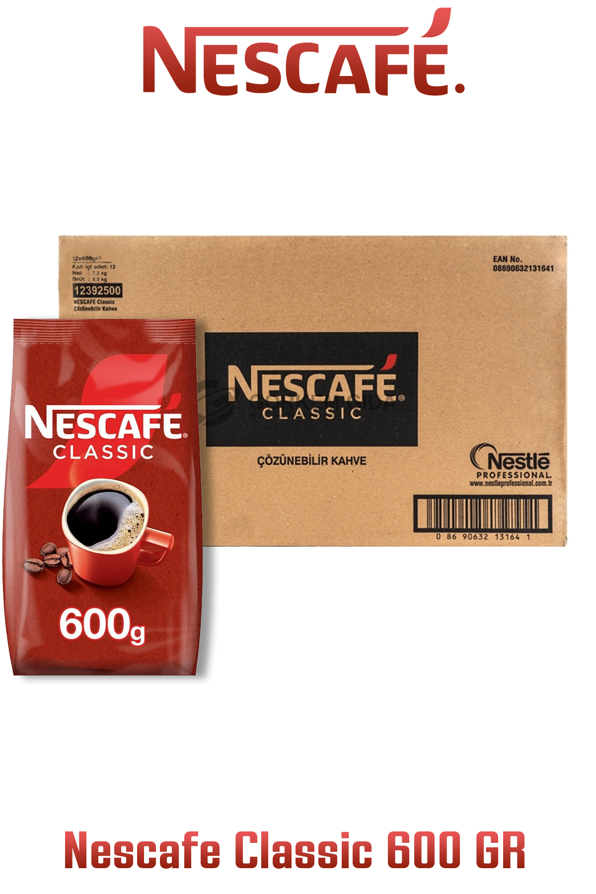 Nescafe Classic Çözülebilir Hazır Kahve 600gr - Görsel 3