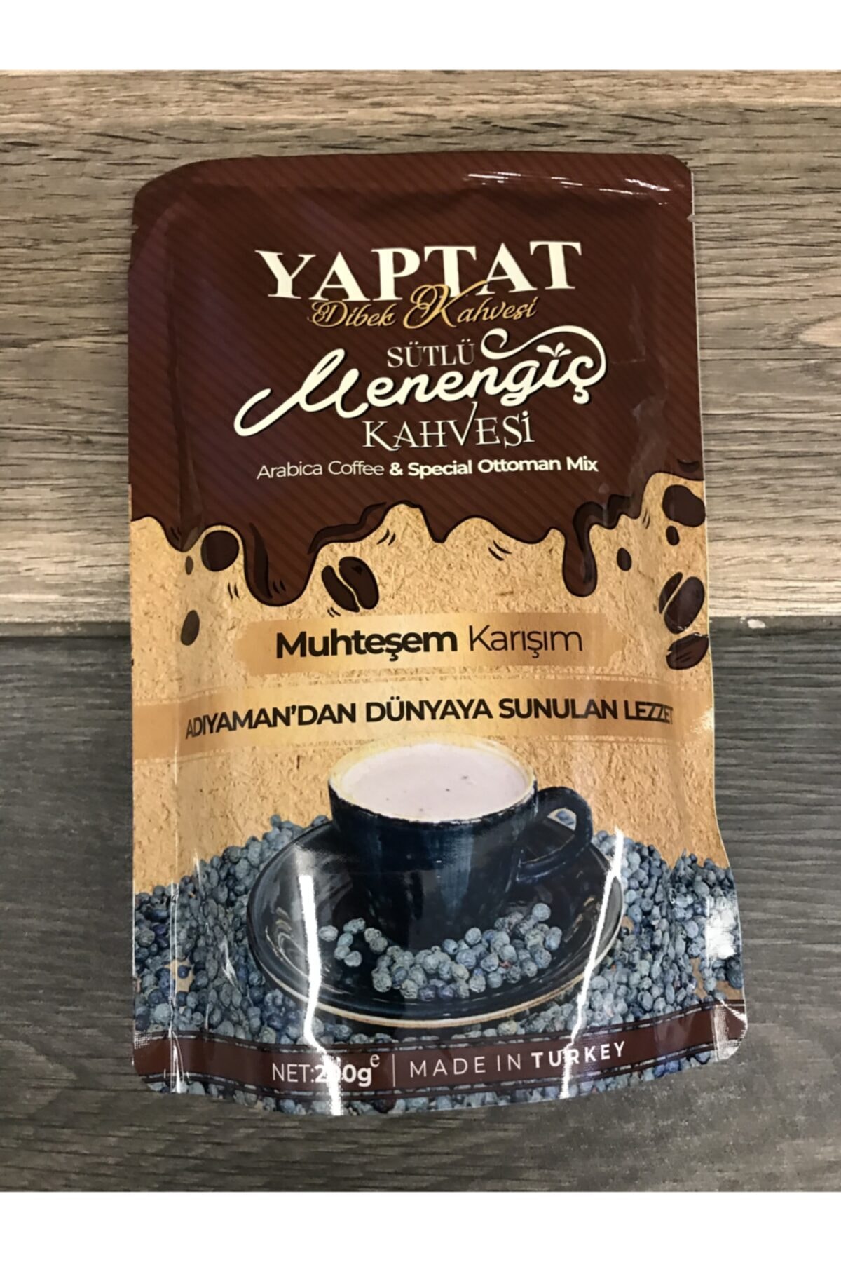 Yaptat Adıyaman Kervansaray Sütlü Menengiç Kahvesi Katkısız 200 Gr - Görsel 2