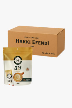 Hakkı Efendi 3ü 1 Arada 1 koli (12 adet 10'lu Ambalaj)