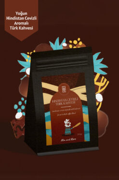 Mim and More Coconut Turkish Coffee - Hindistan Cevizi Aromalı Türk Kahvesi, 200 gr
