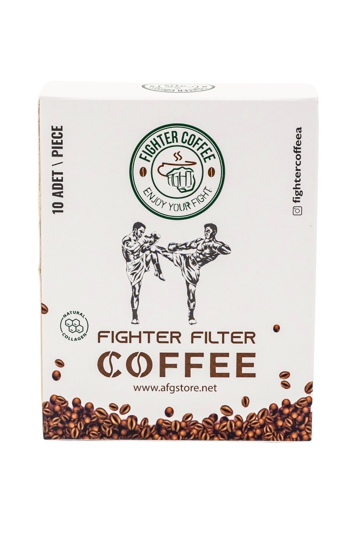 Fighter Coffee Pratik Kolojenli Fighter Filtre Kahve - Görsel 2