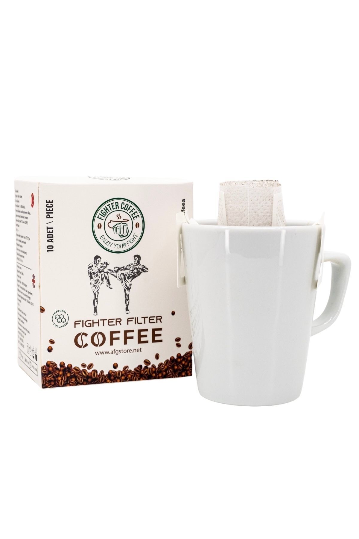 Fighter Coffee Pratik Kolojenli Fighter Filtre Kahve - Görsel 3