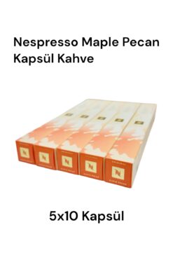 Nespresso Maple Pecan Kapsül Kahve 5x10 Adet (50 Kapsül)