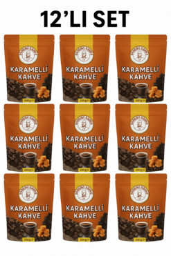 SARAY KAHVE Karamelli Osmanlı Kahvesi 200 Gr 12 Adet Avantajlı Paket