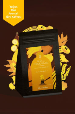 Mim and More Muzlu Türk Kahvesi, Muz Aromalı Türk Kahvesi, 200 gr