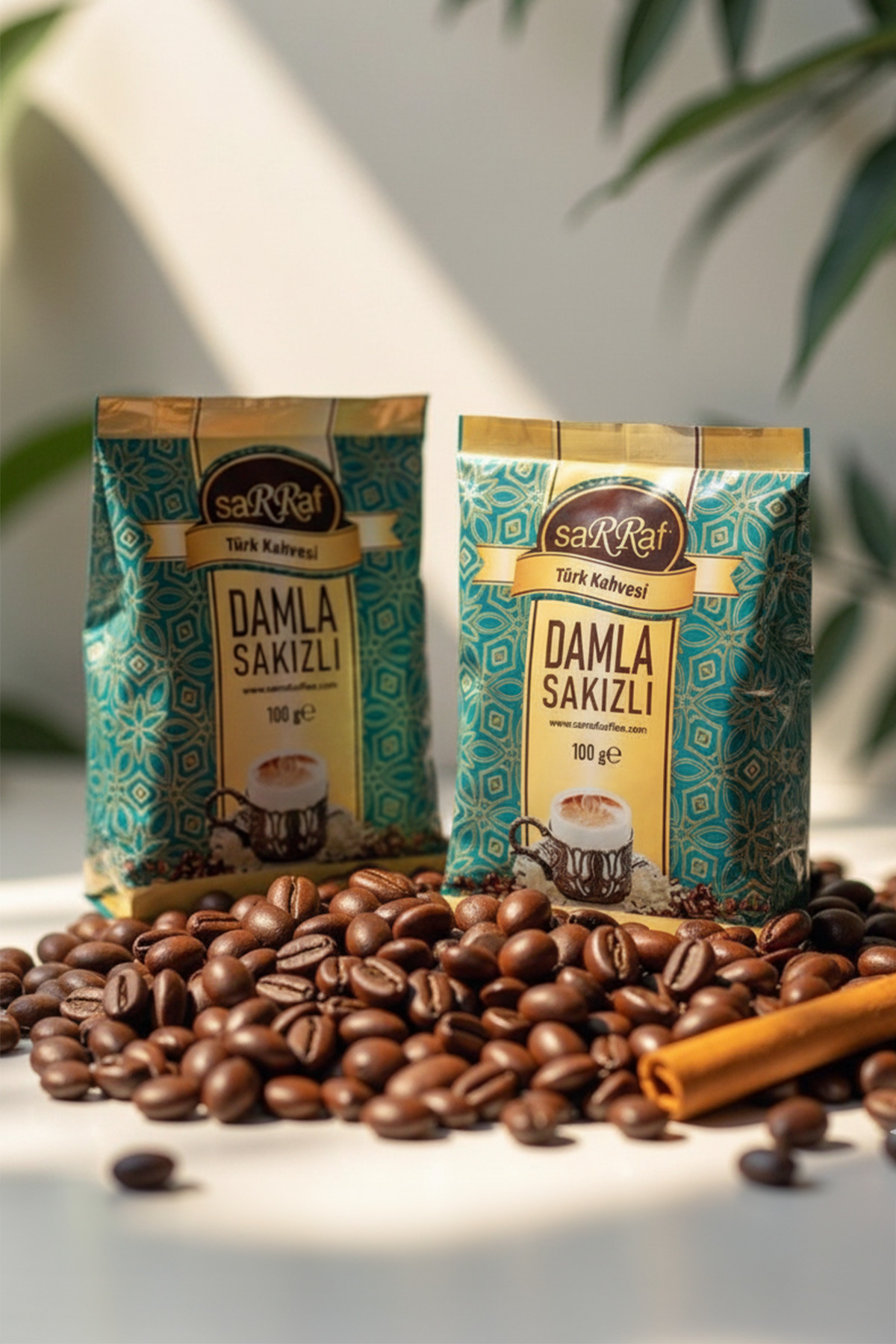Sarraf Türk Kahvesi Damla Sakızlı Türk Kahvesi 100gr 12'li - Görsel 3
