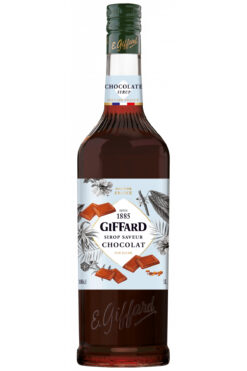 Giffard Bitter Çikolata (Dark Chocolate) Şurubu 1 L – Premium Çikolatalı Kokteyl & İçecek Şurubu