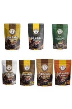 SARAY KAHVE Saray Karma Paket (osmanlı, Dibek, Menengiç, Kakuleli, Damla Sakızlı, Karamelli, Fındıklı)