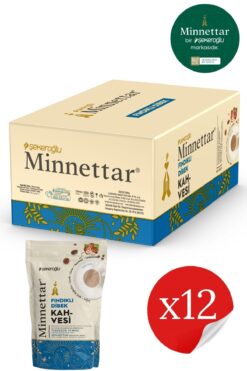Şekeroğlu Minnettar Fındıklı Dibek Kahvesi 12 x 165 Gr ( 12 PAKET )