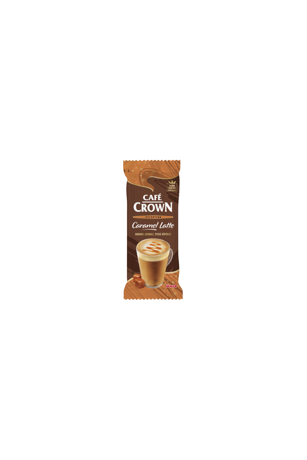 Cafe Crown Karamel Latte 21,5 Gr. x 10 Adet - Görsel 2