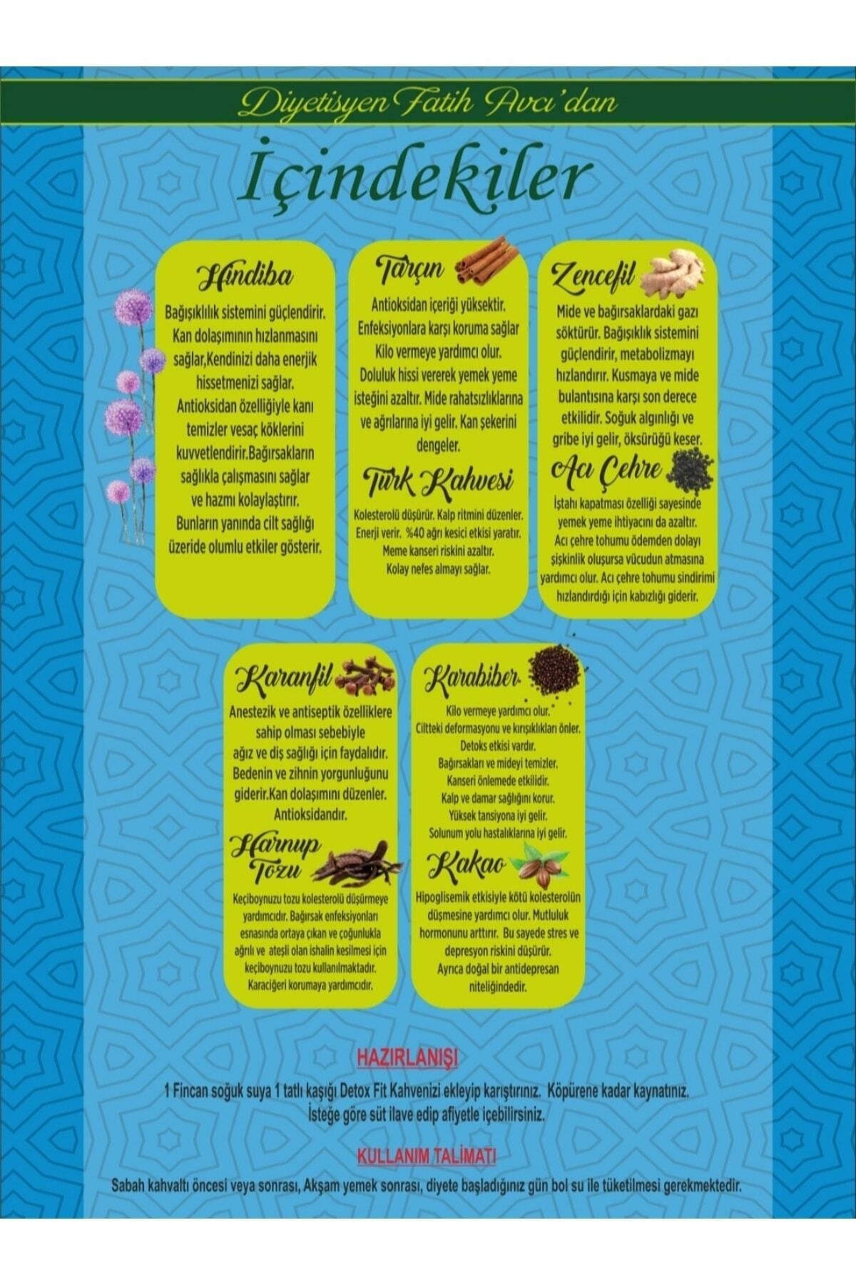 DETOKSFİT Dieta Kahve Avantajlı 4lü Paket - Görsel 2