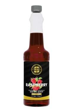 By Tüfekçi Frambuaz Raspberry Kokteyl, Pasta Ve Kahve Şurubu Yeni Formül Yüksek Aroma 750 Ml