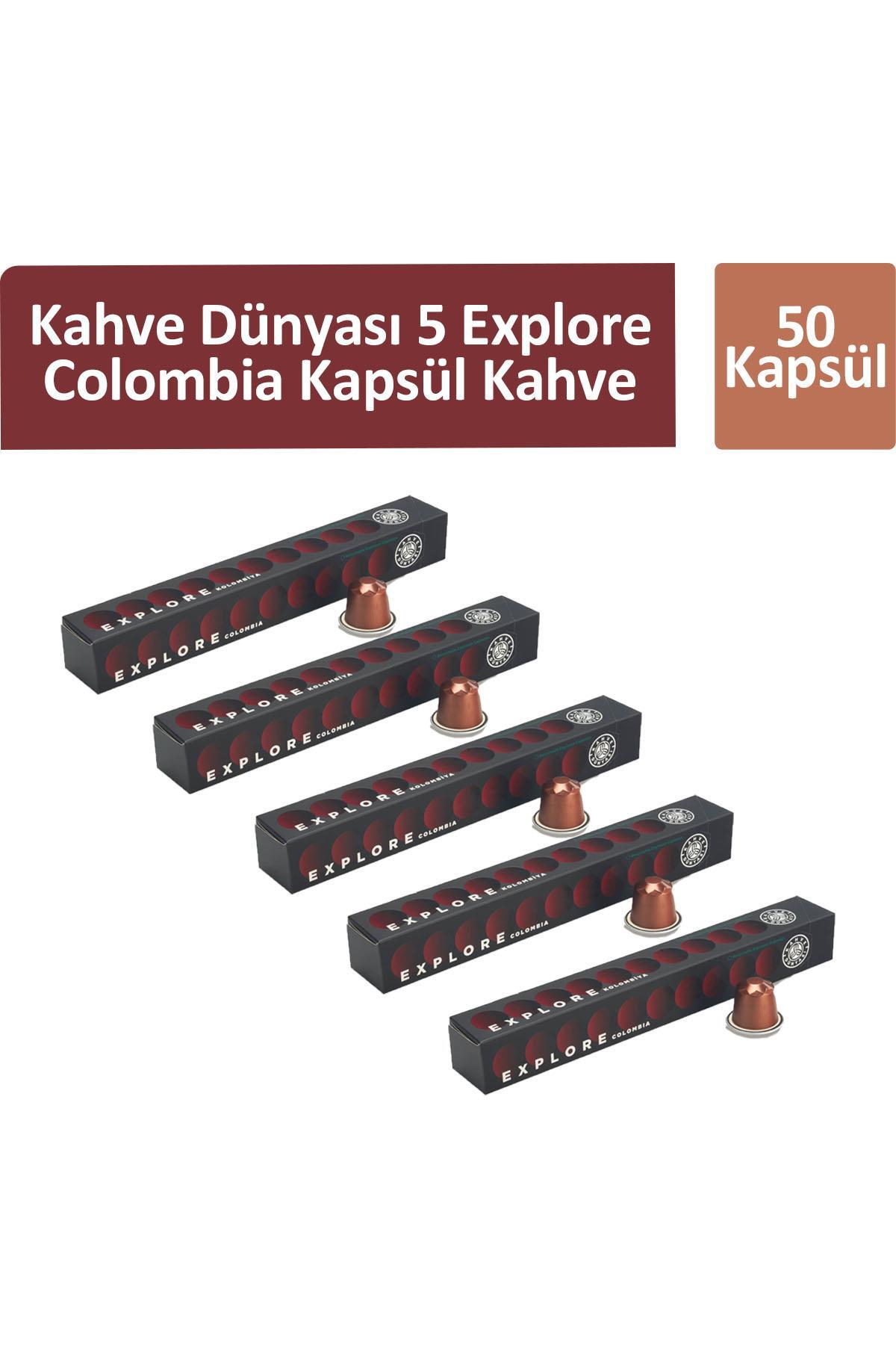 Kahve Dünyası Kahve Dünyası 5 Explore Colombia Kapsül Kahve 50 Kapsül