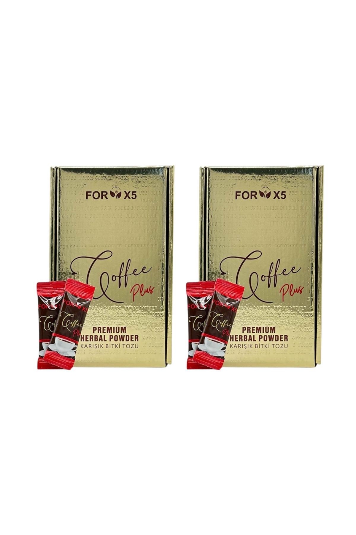 FORX5 Coffee Plus Bitkisel Kahve Karışımı-Kilo Kontrolüne Yardımcı-2’Li Set - Görsel 2