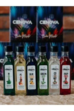 Cenova Kahve Kokteyl Şurubu Özel Seri Cn4 Tanışma Seti 80gr60ml X 6 Adet