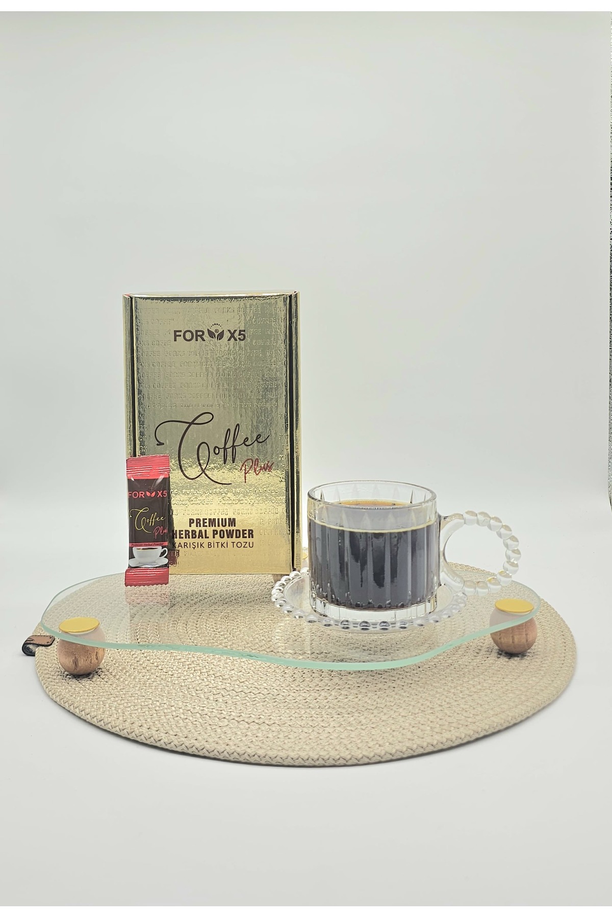 FORX5 Coffee Plus Bitkisel Kahve Karışımı-Kilo Kontrolüne Yardımcı-2’Li Set - Görsel 3