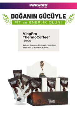 vingpro 3 GR X 30 POŞET KİLO VERMEYE VE ÖDEM ATMAYA YARDIMCI KAHVE