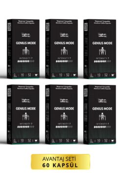 Mode On Coffee Co. Genius Mode Nespresso Uyumlu Alüminyum Kapsül Kahve Seti - 60 Adet