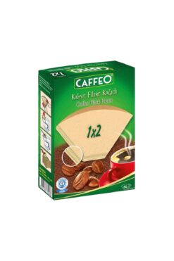 Caffeo Kahve Filtre Kağıdı Caffeo 1x2 80 Adet | Ağartılmamış Doğal Kağıt