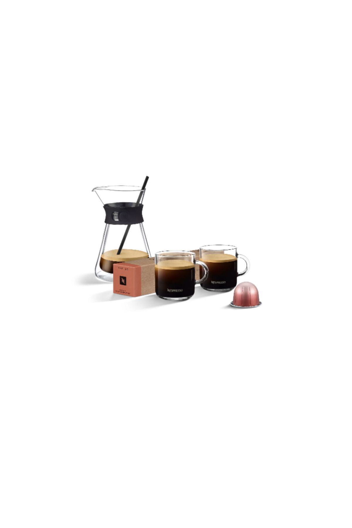 Nespresso Vertuo CARAFE POUR-OVER STYLE INTENSE Kapsül Kahve 7’li