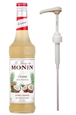 Monin Hindistan Cevizi Şurubu (700ml) + Şurup Pompası