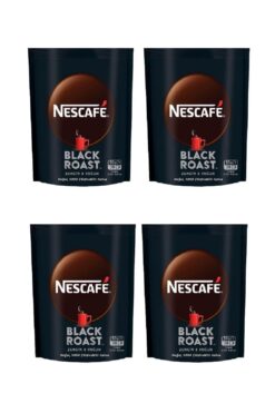 Nescafe Black Roast Çözünebilir Kahve Ekonomik 50 Gr x 4 adet