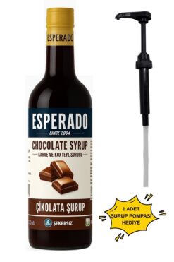 ESPERADO Şekersiz ( Sugar Free ) Çikolata Aromalı Kahve & Kokteyl Şurubu - 750 ml