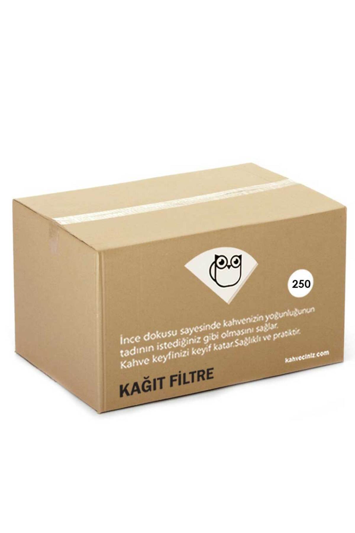 Kahveciniz 250/90 Basket Filtre Kahve Kağıdı 250 Adet 250/90 Kahve Filtre Kağıdı - Görsel 3