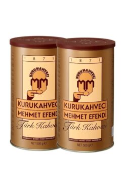 Mehmet Efendi Türk Kahvesi 2 X 500 gr - Teneke