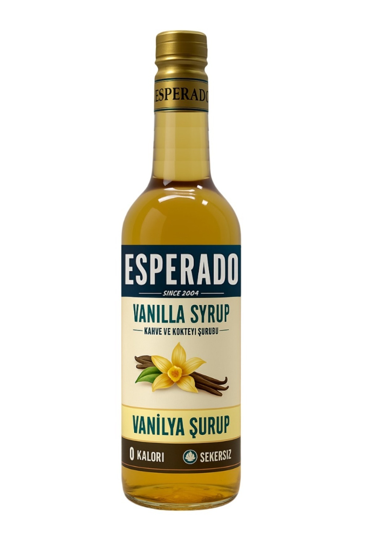 ESPERADO Şekersiz ( Sugar Free ) Vanilyalı Aromalı Kahve & Kokteyl Şurubu - 750 ml - Görsel 2