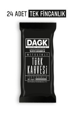 Dagk Türk Kahvesi Nitelikli Tek Fincanlık 6 g x 24 Adet