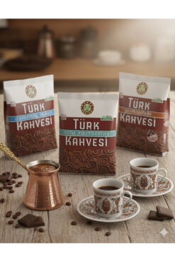 Kahve Dünyası TÜRK KAHVESİ ORTA KAVRULMUŞ 100G X DAMLA SAKIZI AROMALI TÜRK KAHVESİ X ÇİKOLATALI TÜRK KAHVESİ
