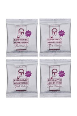Mehmet Efendi Kuru Kahveci Kafeinsiz Türk Kahvesi 50 gr X 4 Paket