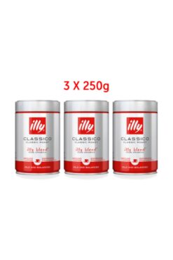 illy Toz Kahve (3x250gr) - Orta Kavrulmuş