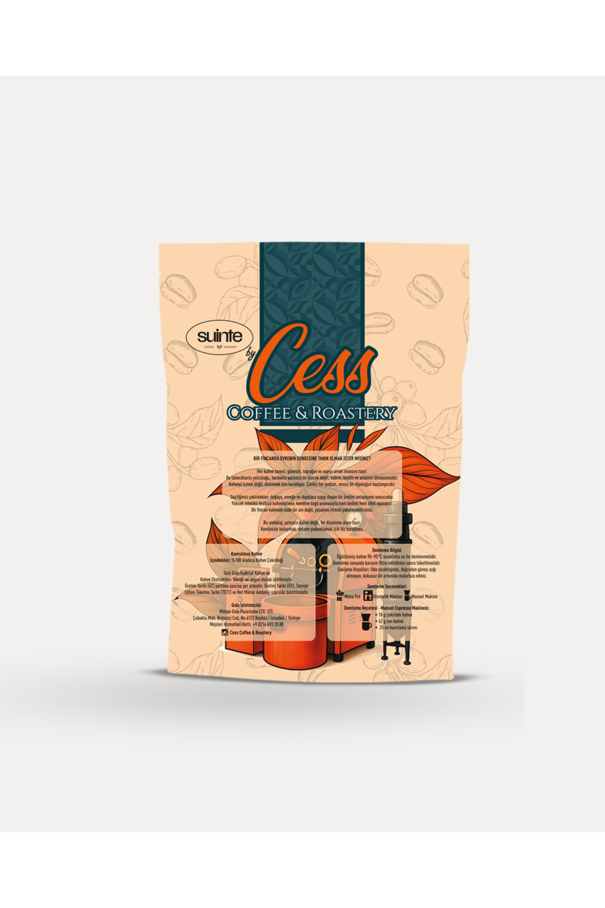 CESS COFFEE & ROASTERY SUINTE BY CESS TÜRK KAHVESİ 1 KG - Görsel 3