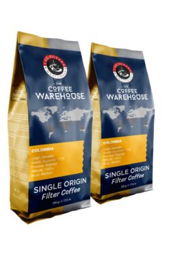 The Coffee Warehouse Filtre Kahve Avantaj Paket 2 X 500 gr Colombia Taze Öğütülmüş 1 Kg