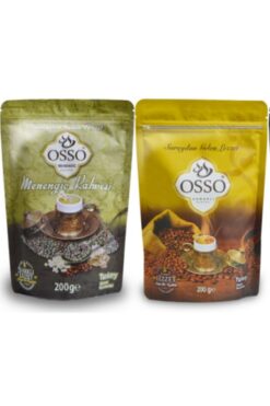 Osso Kahve 2'li Set (menengiç Kahvesi + Osmanlı Kahvesi) 200 Gr.