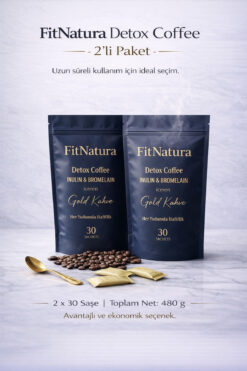 FitNatura Inülin Ve Bromelain Gold Coffee 2Li Paket - 480gr