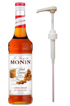Monin Tuzlu Karamel Şurubu (700ml) + Şurup Pompası