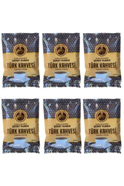 ŞEREF KUDEN KURUKAHVE VE BAHARAT Şeref Kuden Türk Kahvesi 6 Adet 100 G
