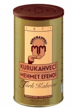 Mehmet Efendi Kuru Kahveci Türk Kahvesi 500 Gr. Teneke Kutu