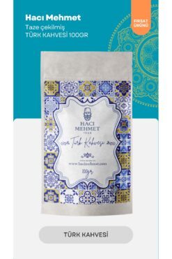 HACI MEHMET Türk Kahvesi 100gr (Orta Kavrulmuş)