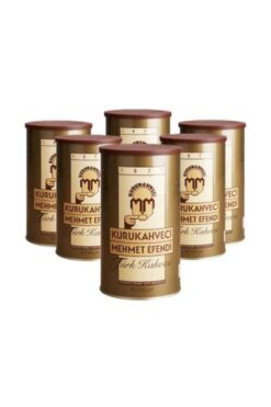 Mehmet Efendi Türk Kahvesi 6 X 500 gr - Teneke