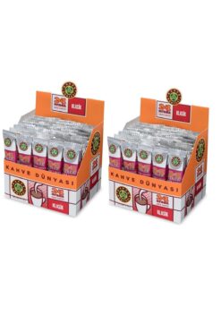 Kahve Dünyası Kahve Dünyası 2 si 1 Arada Klasik Kahve 40 x 12 gr x 2 Adet