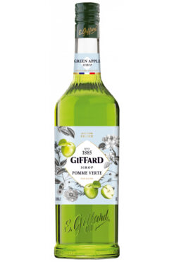Giffard Yeşil Elma (Green Apple) Şurubu 1 L – Premium Yeşil Elma Aromalı Kokteyl & İçecek Şurubu