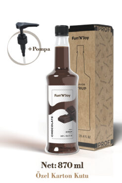 Fun'N'Joy Fun'n'joy Kahve Şurubu / Çikolata 870 ml Pompa