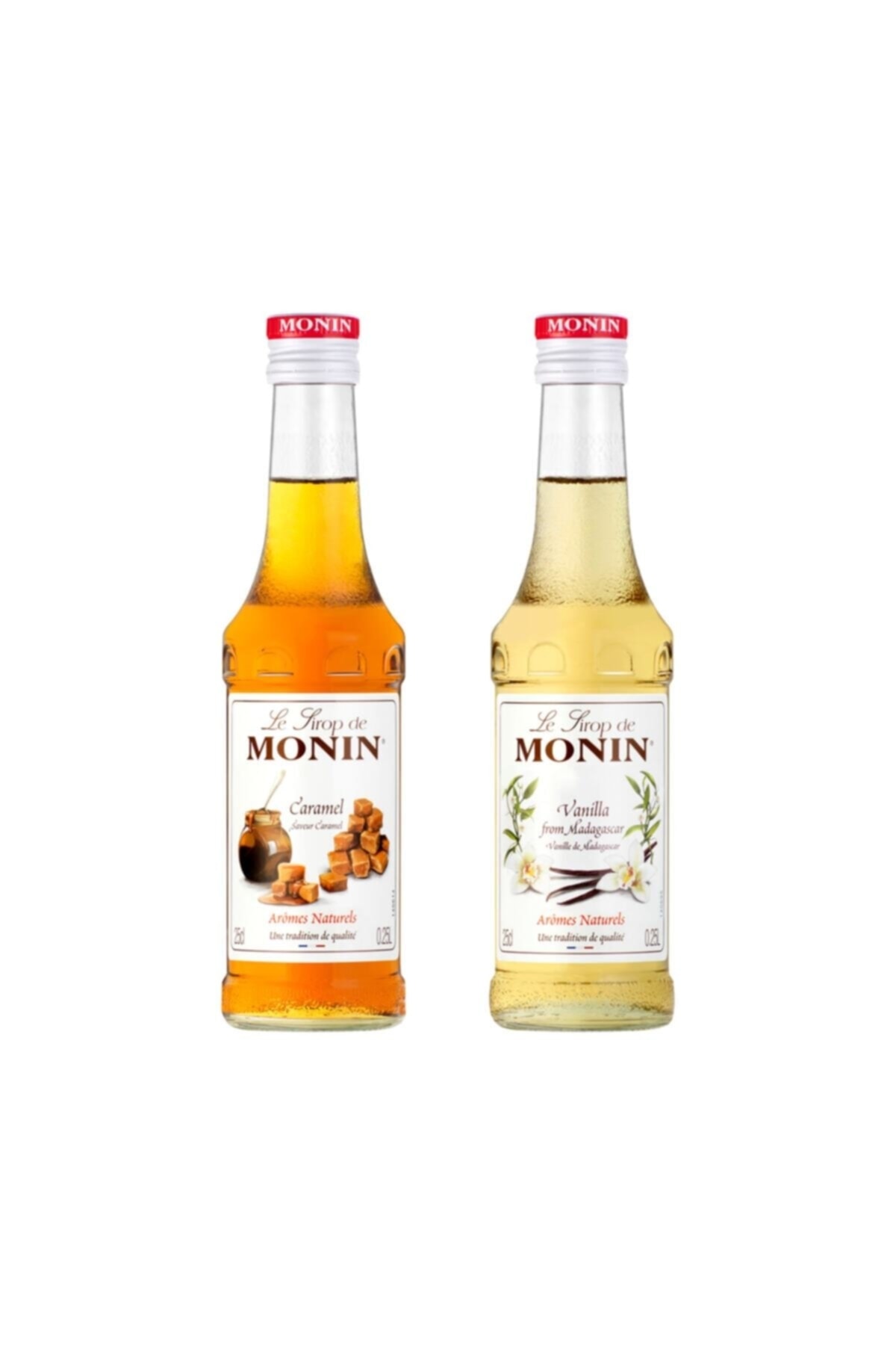 Monin Vanilya Ve Karamel 250 ml 2'li Set