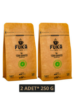 FUKA Gazsız Kavrulmuş Türk Kahvesi - Traditional Blend (250 G X 2)