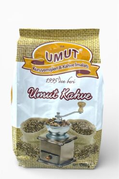GÜZELYÜZ AVM Umut Kahve (1995'ten Beri) Antakya Kahvesi 1 KG (1000 GR) Açık Türk Kahvesi Az Kavrulmuş Kahve Hatay